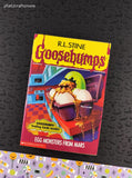 Vintage 1996 1st Scholastic Printing R.L. Stine Goosebumps #42, Egg Monsters From Mars Softcover