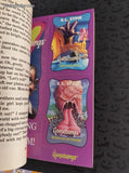 Vintage 1997 1st Printing R.L. Stine Goosebumps #54, Don't Go to Sleep! Softcover, Like New *w/Trading Cards*
