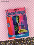 Vintage 1996 1st Printing R.L. Stine Goosebumps #46, How to Kill a Monster Softcover