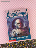 Vintage 1990's R.L. Stine Goosebumps #5, The Curse of the Mummy's Tomb Softcover, Like New