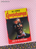 Vintage 1990's R.L. Stine Goosebumps #7, Night of the Living Dummy Softcover, Like New