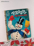 Vintage 1975 Little Golden Book: Frosty the Snow Man Hardcover