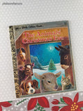 Vintage 1977 Little Golden Book: The Animals' Christmas Eve Hardcover