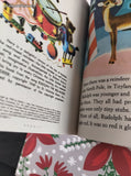 Vintage 1976 Little Golden Book: Rudolph the Red-Nosed Reindeer Hardcover