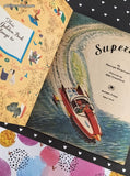 Vintage 1962 1st Printing Little Golden Book: Supercar Hardcover
