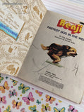 Vintage 1978 Little Golden Book: Joe Camp's Benji, Fastest Dog in the West Hardcover