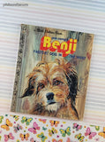 Vintage 1978 Little Golden Book: Joe Camp's Benji, Fastest Dog in the West Hardcover