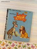 Vintage Little Golden Book: Walt Disney's Lady and the Tramp Hardcover