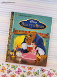 2010 Little Golden Book Walt Disney's Beauty and the Beast Hardcover, Like New