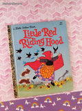 Vintage 1981 Little Golden Book: Little Red Riding Hood Hardcover