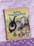 Vintage Little Golden Book: My First Counting Book Hardcover