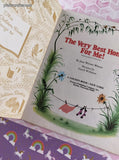 Vintage 1982 Little Golden Book: The Very Best Home For Me! Hardcover
