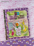 Vintage 1997 1st Edition Little Golden Book: Walt Disney's Winnie the Pooh The Very Best Easter Bunny! Hardcover, Like New