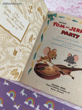 Vintage Little Golden Book: MGM's Tom and Jerry's Party Hardcover