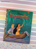 Vintage 1995 Little Golden Book: Disney's Pocahontas Hardcover