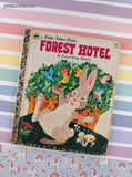 Vintage 1977 Little Golden Book: Forest Hotel, A Counting Story Hardcover