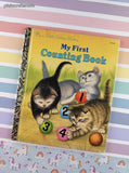 Vintage 1994 Little Golden Book: My First Counting Book Hardcover