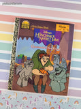 Vintage 1996 1st Edition Little Golden Book: Walt Disney's the Hunchback of Notre Dame Quasimodo's New Friend Hardcover, Like New