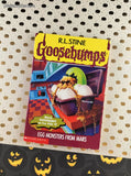 Vintage 1990's R.L. Stine Goosebumps #42, Egg Monsters From Mars Softcover