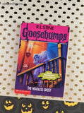 Vintage 1995 1st Scholastic Printing R.L. Stine Goosebumps #37, The Headless Ghost Softcover