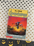 Vintage 1995 1st Scholastic Printing R.L. Stine Goosebumps #35, A Shocker on Shock Street Softcover