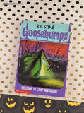 Vintage 1990's R.L. Stine Goosebumps #9, Welcome to Camp Nightmare Softcover
