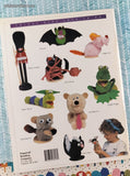 Vintage 1996 Pom-Pom Critters: Things Kids Love to Do Softcover, Like New