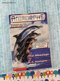Vintage 1990's K.A. Applegate Animorphs #4, The Message, Softcover