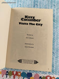 Vintage 1985 Kitty Cucumber Visits the City Illustrated Softcover Booklet, Like New