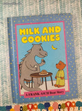 Vintage 1982 Milk and Cookies a Frank Asch Bear Story Parents Magazine Press Hardcover