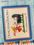 Vintage 1986 1st Printing Duncan & Dolores by Barbara Samuels Children's Choice Hardcover