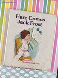 Vintage 1981 Here Comes Jack Frost Troll Associates Oversized Illustrated Hardcover