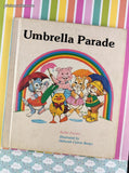 Vintage 1985 1st Printing Umbrella Parade Troll Associates Oversized Illustrated Hardcover