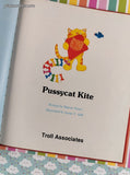 Vintage 1985 1st Printing Pussycat Kite Troll Associates Oversized Illustrated Hardcover