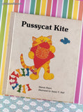 Vintage 1985 1st Printing Pussycat Kite Troll Associates Oversized Illustrated Hardcover