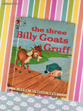 Vintage 1957 The Three Billy Goats Gruff Rand McNally Elf Book Hardcover