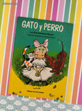 Vintage 1978 Gato y Perro por Else Holmelund Minarik Spanish Espanol Scholastic Softcover