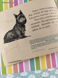 Vintage 1977 Angus y el gato por Marjorie Flack Spanish Espanol Scholastic Softcover