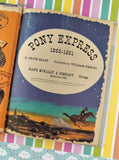 Vintage 1956 Pony Express Rand McNally Elf Book Hardcover