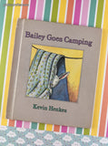 Vintage 1985 Weekly Reader Bailey Goes Camping by Kevin Henkes, Hardcover