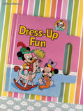 Vintage 1993 Disney Babies Dress-Up Fun Hardcover Book w/Handle