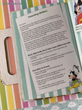 Vintage 1993 Disney Babies Brush, Baby Goofy, Brush Hardcover Book w/Handle