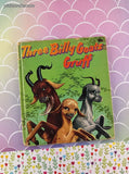 Vintage 1954 Three Billy Goats Gruff Whitman Miniature Hardcover