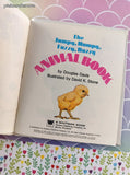 Vintage 1973 The Jumpy, Humpy, Fuzzy, Buzzy Animal Book Whitman Tell-a-Tale Hardcover