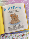 Vintage 1985 Golden Tell-a-Tale I'm Not Sleepy Hardcover
