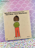 Vintage 1975 1st American Printing This is Betsy by Gunilla Wolde Miniature Hardcover