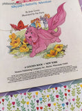 Vintage 1987 Lady Lovely Locks and the Pixietails: Silkypup's Butterfly Adventure Big Little Golden Book Hardcover