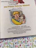 Vintage 1986 1st Printing Big Little Golden Book: Pound Puppies, The Puppy Nobody Wanted Hardcover