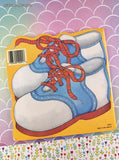 Vintage 1987 1st Printing My Shoe Book Golden Super Shape Softcover