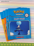 2022 Pokemon Phonics Set/6 Softcover Scholastic Booklets